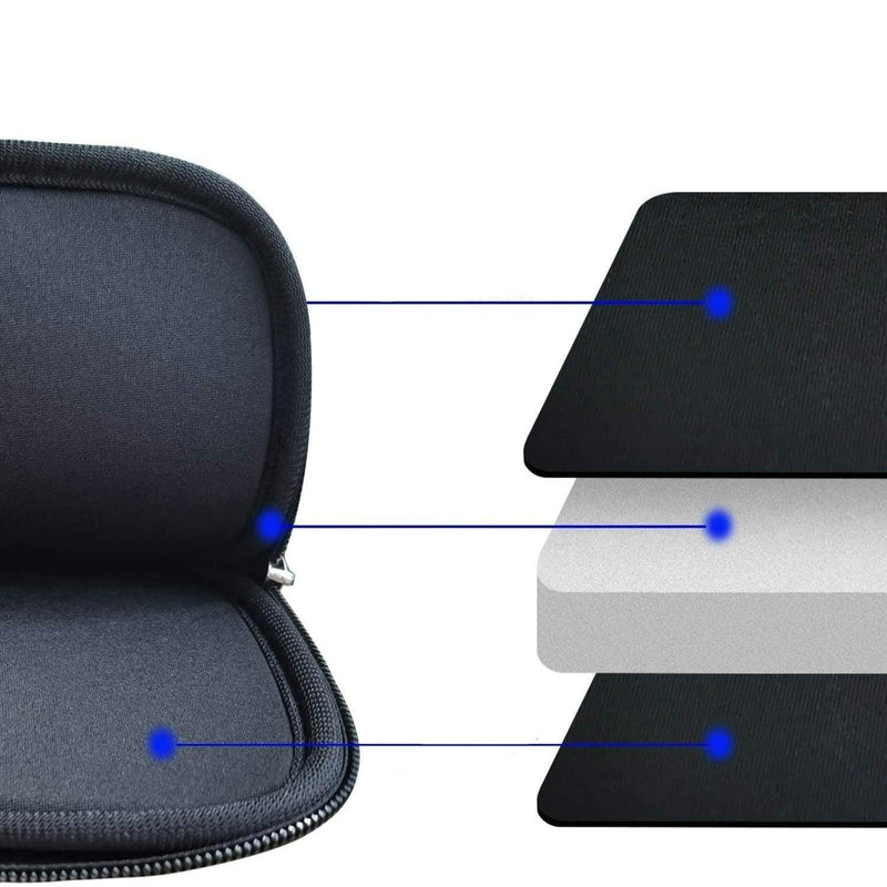 Case Universal Aveludada para Proteção de Notebooks com Zíper e Bolso Frontal - Imperio 8 Store