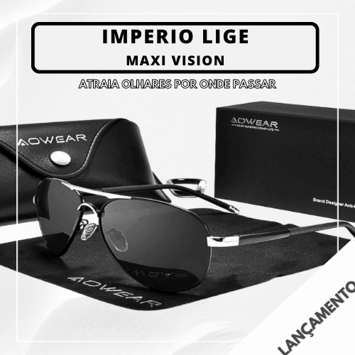 ÓCULOS DE SOL ORIGINAL IMPERIO LIGE - MAXI VISION - Imperio 8 Store